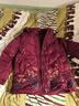 鴨鴨（YAYA）中老年羽絨服女奶奶冬裝60歲70老太太婚宴衣服媽媽裝加厚外套 紫紅色 2XL 曬單實(shí)拍圖