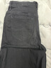 Lee【張凌赫代言】25早秋新品428懶懶褲舒適高腰直腳黑灰女牛仔褲 黑灰色 27 曬單實(shí)拍圖
