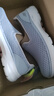 斯凱奇（Skechers）休閑健步鞋女懶人套腳透氣運動(dòng)鞋124508 淺灰色/粉紅色/LGPK 39.5 曬單實(shí)拍圖