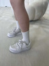 詩(shī)歌蘭2026春季新款做舊小白鞋女厚底增高百搭休閑板鞋舒適松糕鞋 白色 做舊 36 曬單實(shí)拍圖