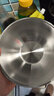 不銹鋼盆沙拉盆家用廚房大號料理打蛋和面水果烘焙 17cm 1個(gè) 【刻度盆/700ML】 曬單實(shí)拍圖