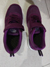 法旗豹新款中老年休閑健步鞋男輕便防滑軟底透氣媽媽爸爸運動(dòng)鞋女 紫色女款 37 曬單實(shí)拍圖