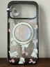 CASETIFY 森林早報系列 蝴蝶結小貓 適用于iPhone17/16/15 Air/Pro/Max  鏡面手機殼 透明黑框Magsafe iPhone 17 Pro Max 曬單實(shí)拍圖