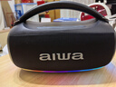 aiwa愛(ài)華AH-22【小度AI語(yǔ)音】便攜KTV藍牙廣場(chǎng)舞音箱RGB露營(yíng)派對戶(hù)外大音量低音炮K歌音響一體家用雙麥 曬單實(shí)拍圖