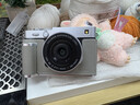 VUEFOTO威富途適用于FUJIFILM X-E5真皮保護套富士XE5手柄相機包皮套底座殼純手工縫頭層牛皮背帶斜挎配件 XE5海鷗灰手柄真皮保護套 曬單實(shí)拍圖