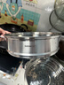 蒂洛克304不銹鋼加厚多層蒸鍋家用蒸籠多功能煮燉湯鍋電磁爐燃氣灶專(zhuān)用 【304不銹鋼】 3層 28cm 曬單實(shí)拍圖
