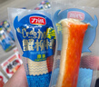 力誠加鈣蟹柳香辣味500g 袋裝 休閑零食辦公室即食蟹肉棒海味海鮮 曬單實(shí)拍圖
