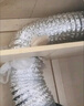 鯨芭抽油煙機排煙管150mm*2米雙層加厚鋁箔煙管道吸油煙機伸縮軟管耐高溫通風(fēng)管排氣管 曬單實(shí)拍圖