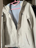 伯希和（Pelliot）沖鋒軟殼衣秋冬防風(fēng)衣防潑水收腰女士外套休閑登山服12330602白L 曬單實(shí)拍圖