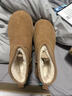 UGG EVERSHEEPSKINS周冬雨同款UGG厚底5cm增高mini雪地靴冬季短筒皮毛一體加厚雪地靴 mini厚底-栗色 39 【建議拍大一碼】 曬單實(shí)拍圖