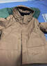 利郎輕時(shí)尚男裝【商羽鮮絨】羽絨服男連帽雙重門(mén)襟保暖新年通勤外套 升級款焦糖咖（A5DRF008） 2XL (180) 曬單實(shí)拍圖