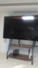 卡步特 50-100英寸移動(dòng)電視支架藝術(shù)推車(chē)落地電視推車(chē)適用于索尼海信華為創(chuàng  )維等 黑色款/升級洞洞板收納 曬單實(shí)拍圖