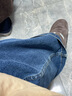 UR2025秋季新款女裝休閑經(jīng)典丹寧闊腿牛仔長(cháng)褲UYY850244 靛藍 28 曬單實(shí)拍圖