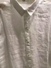 優(yōu)衣庫女裝法國麻襯衫長(cháng)袖襯衣上衣空調衫薄外套475647 00 白色 XL /165/92A 曬單實(shí)拍圖