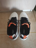 特步跑步鞋男鞋25年秋冬革面跑鞋耐磨防滑輕盈耐磨休閑運動(dòng)通勤鞋子男 帆白/黑/熔巖橙 42 曬單實(shí)拍圖