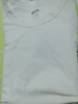 宜而爽【100%全棉 5A抑菌】T恤男士打底短袖汗衫羅紋純棉內衣大碼老頭衫 曬單實(shí)拍圖
