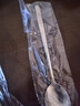 美廚（MAXCOOK）純鈦勺子 食品級吃飯湯勺調羹湯匙攪拌勺大號甜品勺公勺MCGC7382 曬單實(shí)拍圖