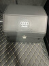 載瑞適用奧迪A6L/A4L/A3/A5/A7L/Q34Q5L汽車(chē)后備置物收納箱車(chē)載儲物盒 奧迪專(zhuān)用【尊貴黑】小號1個(gè) 曬單實(shí)拍圖