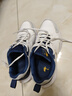 喬丹（QIAODAN）男鞋春季防水跑步鞋男士2026新款夏皮面休閑鞋旅游軟底運動(dòng)鞋子男 喬丹白/灰銀色 皮面防水 41 曬單實(shí)拍圖