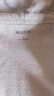 HOLLISTER25秋冬新款保暖抓絨經(jīng)典LOGO連帽衛衣外套女裝352-5271 淺灰色 S (165/84A) 曬單實(shí)拍圖