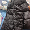 鴨鴨（YAYA）羽絨服男短款2025秋冬新款時(shí)尚迷彩撞色工裝青少年防寒加厚外套潮 黑迷彩 2XL (185) 曬單實(shí)拍圖