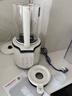 摩飛電器（Morphyrichards）破壁機 家用1.5L多功能柔音豆漿機加熱全自動(dòng)榨汁機攪拌機 3-4人預約保溫隔音降噪輔食機MR8201白 曬單實(shí)拍圖