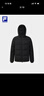 FILA 斐樂(lè )黃景瑜同款男士羽絨服2025冬季新款運動(dòng)保暖飛羽連帽外套 深黑-BK XL 180/100A/XL 曬單實(shí)拍圖