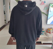 MLB衛衣女男女純色小LOGO休閑連帽衛衣25新款3AHDB0154-50BKS-L 曬單實(shí)拍圖