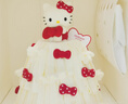好利來(lái)×HelloKitty合作限定生日蛋糕蝴蝶結公主動(dòng)物奶油新鮮蛋糕同城配 蝴蝶結公主 玫瑰草莓奶油口味 φ6*φ16*h10 曬單實(shí)拍圖