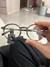 木九十超輕塑鋼方框近視眼鏡框可配度數防藍光男女同款平光鏡架 FK007 曬單實(shí)拍圖
