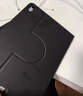 品勝適用iPad Pro2025/24款保護套11英寸保護套 360°旋轉書(shū)本保護套橫豎旋轉輕薄全包平板殼 黑色 曬單實(shí)拍圖