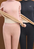恒源祥德絨保暖內衣女加絨加厚發(fā)熱修身套裝媽媽中領(lǐng)老年人打底秋衣秋褲 【山羊絨+蠶絲+德絨】皮紅 XL /170【建議110-130斤】女款 曬單實(shí)拍圖