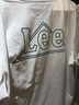 Lee商場(chǎng)同款25新品舒適版圓領(lǐng)三角徽標印花Logo男短袖T恤 曬單實(shí)拍圖