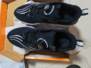 男鞋夏季網(wǎng)面透氣青少年休閑運動(dòng)網(wǎng)面減震舒適軟底紐扣跑步潮流鞋 黑白色 【zm2518】 42 標準運動(dòng)碼 曬單實(shí)拍圖