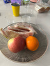 特美居（temeiju）水果盤(pán)客廳干果盤(pán)零食盤(pán)家用糖果盤(pán)堅果瓜子新年高級煙灰色 曬單實(shí)拍圖