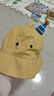 幼歌（YOUGE）嬰幼兒2025秋季親膚透氣遮陽(yáng)帽寶寶卡通小動(dòng)物漁夫帽潮 黃色小鴨 52cm(3-6歲/適合頭圍48-52cm) 曬單實(shí)拍圖