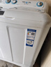 海爾（Haier）半自動(dòng)雙桶洗衣機 12KG大容量 雙缸 一級能效 家電國家補貼以舊換新京東自營(yíng) XPB120-81D2 曬單實(shí)拍圖