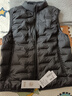 波司登（BOSIDENG）25新款90鵝絨輕薄羽絨服短款男女情侶款無(wú)縫膠囊立領(lǐng)馬甲羽絨內膽 黑色|8056-經(jīng)典極簡(jiǎn)風(fēng) L 170/92A 體重約120-130斤 曬單實(shí)拍圖