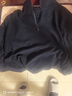 霞湖世家【真德絨·回歸】女款秋冬立領(lǐng)半拉鏈保暖長(cháng)袖保暖T恤 XL 黑色 曬單實(shí)拍圖