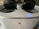 美的（Midea）雙子座 波輪洗衣機全自動(dòng) 1KG迷你內衣洗 分區洗衣機 專(zhuān)業(yè)除菌螨 MNBB10VH70E 以舊換新 國家補貼 曬單實(shí)拍圖