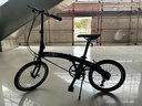 大行（DAHON）P10折疊自行車(chē)20英寸10速鋁合金成人通勤V剎 PAA003 珠光深藍 曬單實(shí)拍圖