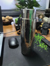 飛劍（feijian）純鈦保溫杯大容量男士戶(hù)外泡茶水杯高檔燜茶杯商務(wù)禮品鈦杯定制 皓月銀450ml 曬單實(shí)拍圖