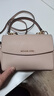 MICHAEL KORS【新年禮物】邁克高仕 MK Ava 超小號皮質(zhì)翻蓋迷你手提包斜挎包 柔粉色 187 迷你 曬單實(shí)拍圖
