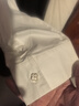 茵曼（INMAN）幸運如意通勤休閑白襯衫2025春季女新款薄荷曼波打底上衣 如意白-許愿達成 XL 曬單實(shí)拍圖