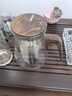 邦田（Bonston）磁吸玻璃內膽飄逸杯一鍵過(guò)濾泡茶壺茶水分離懶人簡(jiǎn)易可拆洗茶具 胡桃木800ml 曬單實(shí)拍圖