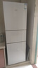 西門(mén)子（SIEMENS）274升大容量小戶(hù)型家用三門(mén)冰箱 混冷無(wú)霜 零度保鮮 獨立三循環(huán) 玻璃面板 KG28US221C 曬單實(shí)拍圖