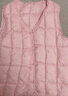 俞兆林兒童背心加厚秋冬男童馬甲冬季保暖洋氣童裝女童棉服 粉色140 曬單實(shí)拍圖