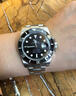 瑞士原裝（ROLEX）潛航者型系列男士手表綠水鬼全自動(dòng)機械男表 黑水鬼（無(wú)日歷）（質(zhì)保10年） 曬單實(shí)拍圖
