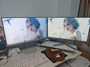 SANC盛色24.5英寸260Hz硬件低藍光FastIPS電競顯示器 TUV認證 耳機掛架小夜燈 白色海景房電腦屏幕 S61 曬單實(shí)拍圖