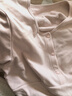 全棉時(shí)代孕婦月子服孕婦裝秋冬哺乳喂奶風(fēng)柔棉保暖秋衣秋褲套裝 奶油粉170 曬單實(shí)拍圖